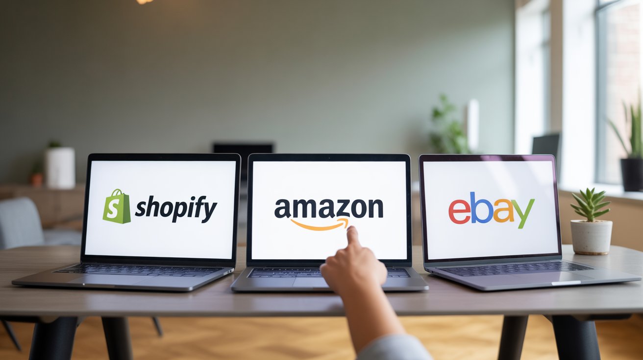 Shopify vs Amazon vs eBay: Which Platform is Best in 2025?